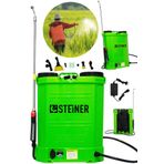 Steiner 16 lt Yeşil Şarjlı Sırt Tipi İlaç Pompası