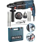 Steiner 3000 Watt 5 + 1 Mandren + 5 Uç Joule Kırıcı Delici Darbeli Matkap