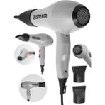 Steiner 3600 Watt Profesyonel Saç Kurutma Makinesi Fön Makinesi Ac Motor Gri+ 2 Adet Başlık