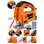 Steiner 4600W Lazerli Sjs Metal Şanzuman 6 Kademe Devirli Dekupaj Testere Makinesi 5 Uç Dk460t5