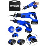 Steiner Alman 128 Vf 10 Ah Kömürsüz Motor Kemik Ahşap Akülü Testere Mavi Demir Kesme Makinesi