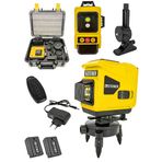 Steiner Alman 128 Vf 12 Köşe Otomatik Hizalama Lazer Metre 360 Derece Yatay Dikey Çapraz Kumandalı Çantalı