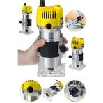 Steiner Alman 3000 Watt 6 Kademe Devir Ayarlı Formika Traşlama Freze Makinesi 6 Mm Pens