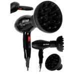 Steiner Alman 3800 Watt Professional Saç Kurutma Makinesi AC Motor Fön Makinesi + Difüzör + 2 Adet Başlık
