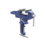 Steiner Alman 60 mm Dönerli Örslü Özel Alaşımlı Paslanmaz Dövme Çelik Mini Masa ve Tezgah Mengenesi Mavi, ST0518R215400596