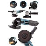 Steiner Germany Technology 2400 W 125mm Professional 6 Kademe Devir Ayarlı Avuç İçi Taşlama Makinesi