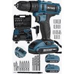 Steiner Germany Technology Darbeli 56 V 5 Ah Bakır Sargılı Çift Akülü Dark Blue Şarjlı Vidalama Matkap