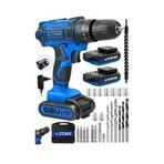 Steiner Germany Technology Highline 58 V 5 Ah Darbeli Bakır Sargılı Mavi Renk Çift Akülü Vidalama Matkabı