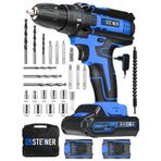 Steiner ST-198VF M Çift Akülü Darbeli Matkap Şarjlı Vidalama Mavi