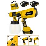 Steiner ST-999VF Çift Akülü Şarjlı Püskürtme Boya Tabancası Sarı