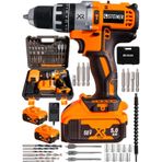 Steiner Steiner Germany Technology Darbeli 58 V 5 Ah TRNC XR Li-Ion Çift Akülü Şarjlı Vidalama Matkap Pro Set