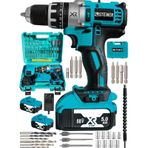 Steiner XR 58 V 5Ah Darbeli Li-ion Çift Akülü Şarjlı Vidalama Matkap + 30 Parça Pro Set