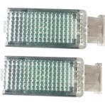 Steldalar 2 Adet LED Ayak Bölmesi Lambası Golf 6 Golf 7 Jetta Mk5 Mk6 Tiguan Passat B7 B8 5gg 947 409 5GG947409 5g0 947 409 (Yurt Dışından) - Siyah