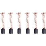 Steldalar 6 Adet Karbon Fırçalar Dremel 4000 90930-04 2615298790 595 395 300 6000 300 215 217 100 Dreme-L Döner Takım Motoru (Yurt Dışından) - Siyah