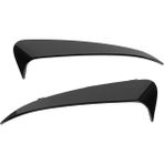Steldalar Arka Tampon Kanatçıkları Spoiler Kapağı Trim Aksesuarları Mercedes Benz C Sınıfı W205 2015-2021 Sedan (Yurt Dışından) - Siyah
