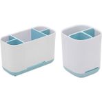 Steldalar Diş Fırçası Tutucu, Kaymaz Tabanlı Diş Macunu Tutucu, Büyük Diş Fırçası Kutusu - Düzenleyici Saklama, Çıkarılabilir (Yurt Dışından) - Süpürge Yedek Parçaları