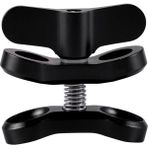 Steldalar Kamera Aksesuarı Dalış Işıkları Topu Kelebek Klip Kol Kelepçe Dağı Alüminyum Gopro Hero 3 +/4/5 Xiaoyi Gitup SJ6000 Kamera Siyah (Yurt Dışından)