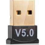 Steldalar Pc Için USB Bluetooth 5.0 Adaptörü WIN10/8.1/8/7/BLUETOOTH Dongle Alıcı/verici Kulaklığı Bağlama Desteği Için (Yurt Dışından)