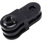 Steldalar Siyah Kamera Alüminyum Uzatma Aktivite Konektörü 3 Yollu Pivot Kol Için Gopro Hero 2 3 3+ 4 Tripod Bağlama Aparatı SJ4000 Için Xiaomi Gitup Için (Yurt Dışından)