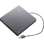 Steldalar Usb3.0 Harici CD Çalar 12.7mm Tepsi Tipi Ultra Ince Dvd-Rw Optik Sürücü Kaydedici Bilgisayar Dizüstü Bilgisayar Için (Siyah) (Yurt Dışından)