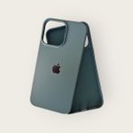 Stella Aksesuar Iphone 15 Ile Uyumlu Içi Kadife Premium Lansman Telefon Kılıfı - Koyu Yeşil