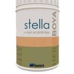 Stella Boya Saf Akrilik Siyah Boya 1 Lt