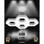 Stella (Gri Kasa, Beyaz Işık) Ledli Modern Sarkıt Linear LED Avize Salon Mutfak Oturma Odası Yatak Odası Antre Hol LED