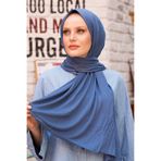 Stella Kadın Penye Şal Indigo
