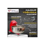 Stella Plus SP-35D 0.55 KW 35 KG Un 50 KG Hamur Kapasiteli Devirmeli Hamur Yoğurma Makinesi
