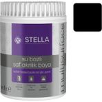 Stella Su Bazlı Saf Akrilik Boya ( Siyah ) 1 Litre – Dönüşüm Boyası