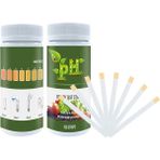 Stellar Toprak Ph Kağıt Test Kiti 200 Test Şeritleri (3.5-9 Aralığı) Bahçe Ev Çim Çim Sebze Bahçesini Test Etmek Için (Yurt Dışından) - Ölçüm