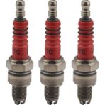 Stellar3 Adet A7TC, Gy6 50 cc 70CC 90 cc 110CC 125 cc 150CC Atv Dirt Bike Scooter ve Kazuma Roketa Sunl Taotao Baja Redcat Honda CRF50 Dax Için Üçlü Elektrot (Yurt Dışından) - Renkli