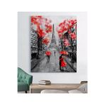 StellaStore Eyfel Kulesi'Nde Romantik Sevgili Kanvas Tablo,70 X 100,ugtcR176