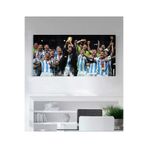 StellaStore Fifa Dünya Kupası Katar 2022 - Messi Dünya Kupası Kanvas Tablo, 60 x 120