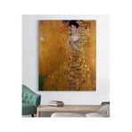 StellaStore Gustav Klimt Altın Kadın Kanvas Tablo, 40 x 60