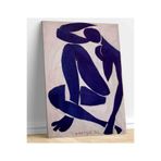 StellaStore Henri Matisse Mavi Çıplak Kadın Vı Kanvas Tablo, 20 x 30