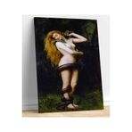 StellaStore John Collier Kadın Yılan Cennet Bahçesi Kanvas Tablo, 100 x 140