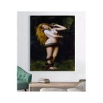 StellaStore John Collier Kadın Yılan Cennet Bahçesi Kanvas Tablo, 60 x 90