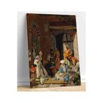 StellaStore John Frederick Lewis Inanç Duası Hastaları Kurtaracak Kanvas Tablo, 20 x 30