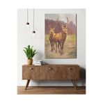 StellaStore Rosa Bonheur Ormanın Hükümdarları Kanvas Tablo, 50 x 70