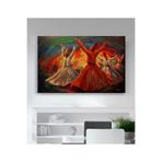 StellaStore Semazen Mevlevi Kanvas Tablo, 30 x 40
