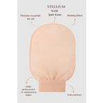 STELLIUM %100 Ipek Kese Ham Koza Ipeği Banyo Peeling Etkili Doğal Banyo Hamam Kesesi