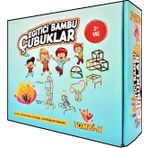 Stem Dıy 300 Parça Eğitici Bambu Çubuklar İnşaat Seti