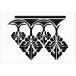Stencil Sarayi Boyama Şablon Bordür - 4619 - 40X60