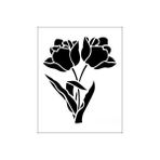 Stencil Sarayi Boyama Şablon Çiçek ve Meyve - 4170 - 30X30