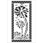 Stencil Sarayi Boyama Şablon Çiçek ve Meyve - 8610 - 20X30