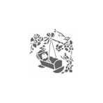 Stencil Sarayi Boyama Şablon Çocuk - 4647 - 30X30