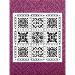Stencil Sarayi Boyama Şablon Damask Çini Mandala - 2114 Ölçü 80X80