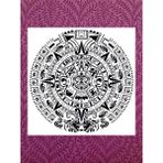 Stencil Sarayi Boyama Şablon Damask Çini Mandala - 2159 Ölçü 80X80