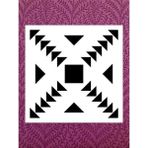 Stencil Sarayi Boyama Şablon Damask Çini Mandala - 2162 Ölçü 40X40